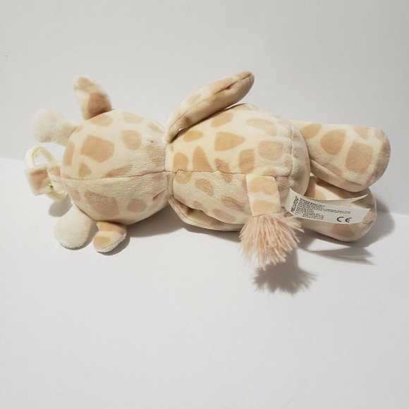 Kellytoy Toys Kellytoy Giraffe Clip On Plush Rattle Lovey Toy